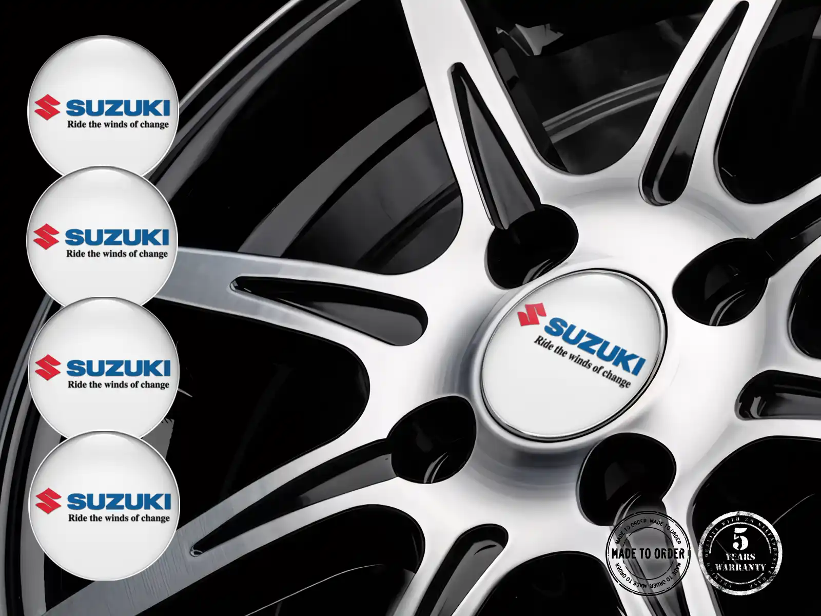 Suzuki Individuelle Dome-Aufkleber Rennsport-Embleme